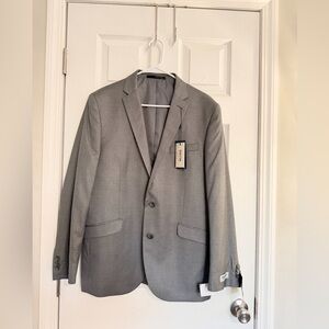 Kenneth Cole Classic Gray Blazer  Brand New  size 40R
